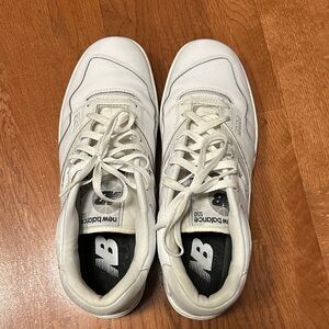 New Balance Men's Classic 550 White Sneakers